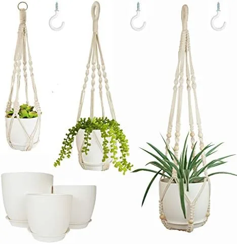 Hanging Planters Set