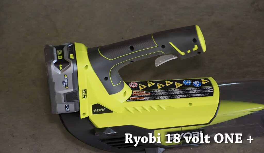 ryobi leaf blower 18v