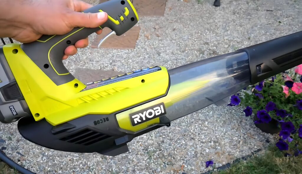 ryobi leaf blower 18v