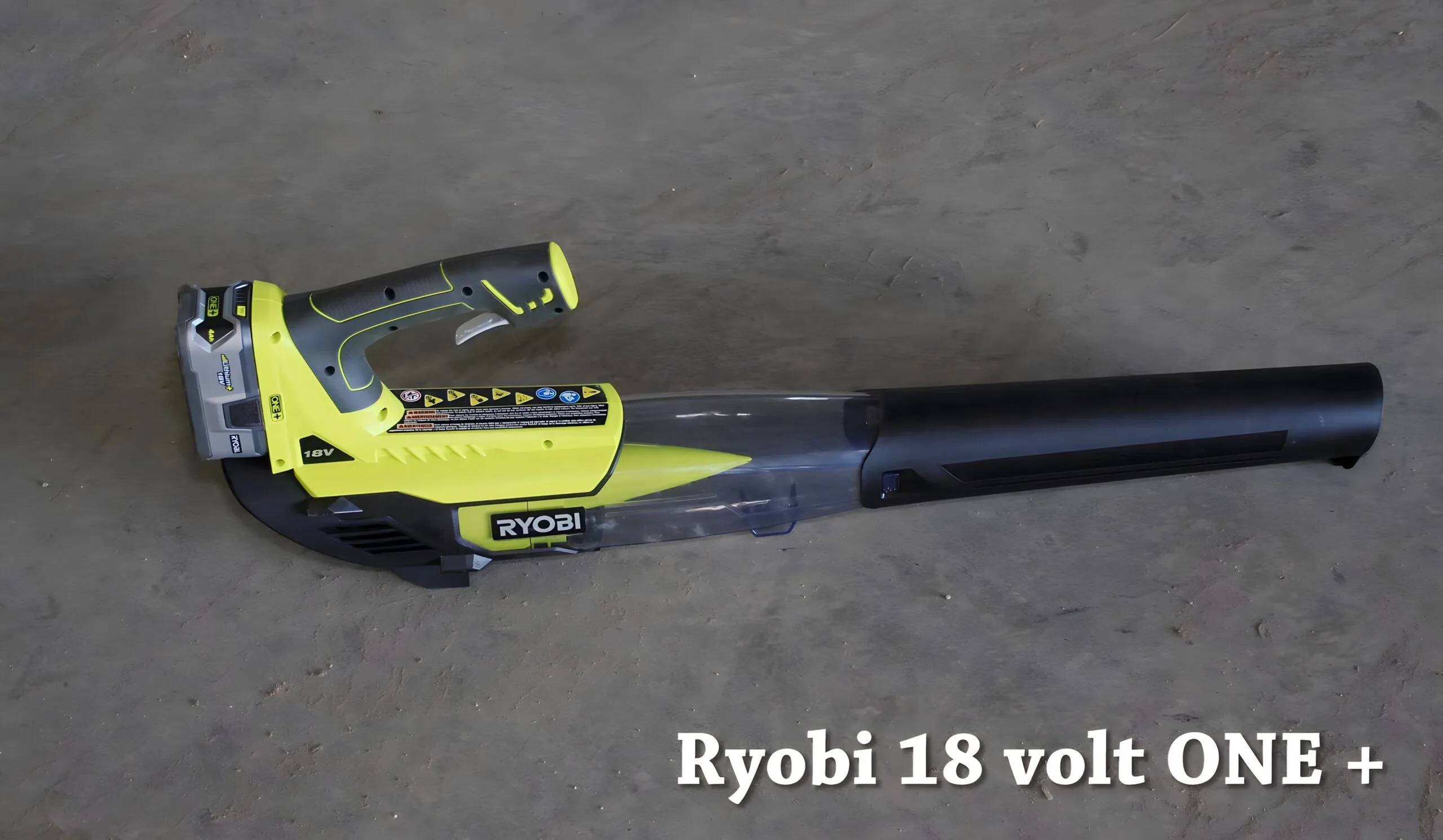 ryobi leaf blower 18v