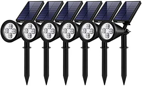 Solar-Powered Outdoor Lights