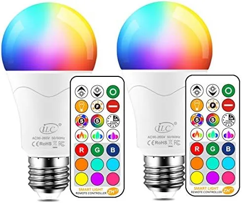 Colorful Outdoor Light Bulbs